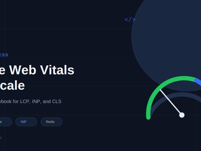 WordPress Performance Optimization: A 2026 Guide to Core Web Vitals at Scale